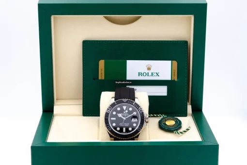 Good Replica Rolex Yacht-master 42 226659 Caliber 3235 Automatic Movement 42mm White Gold Case Mens/unisex Watch - Image 7