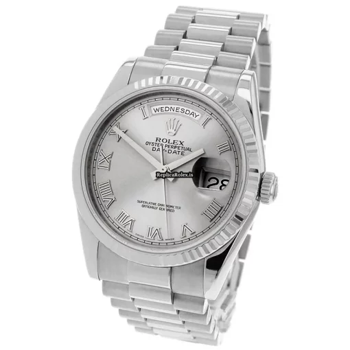 Terrific Replica Rolex Day-date 36 118239 Automatic Movement 36mm White Gold Case Mens/unisex Watch