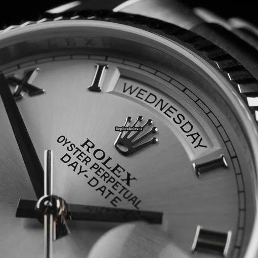Terrific Replica Rolex Day-date 36 118239 Automatic Movement 36mm White Gold Case Mens/unisex Watch - Image 7