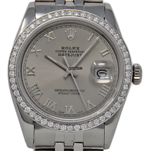 Best Fake Rolex Datejust 16030 Automatic Movement 36mm Steel Case Mens/unisex Watch