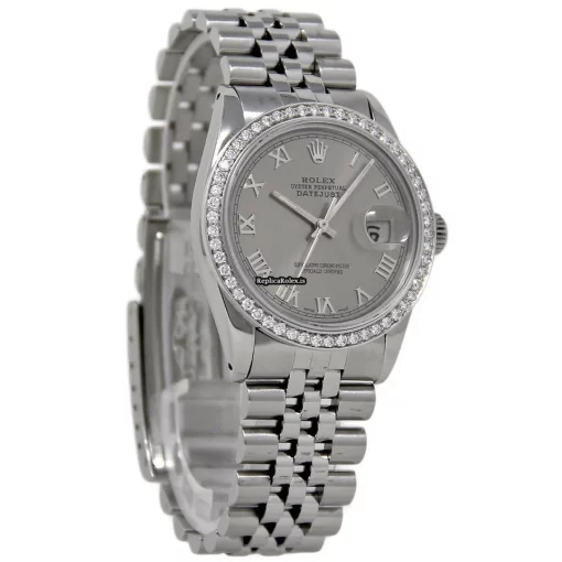 Best Fake Rolex Datejust 16030 Automatic Movement 36mm Steel Case Mens/unisex Watch - Image 5