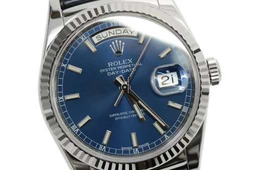 Wholesale Replica Rolex Day-date 36 118139 Caliber 3155 Automatic Movement 36mm White Gold Case Mens/unisex Watch - Image 2