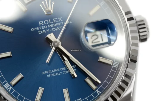 Wholesale Replica Rolex Day-date 36 118139 Caliber 3155 Automatic Movement 36mm White Gold Case Mens/unisex Watch - Image 3