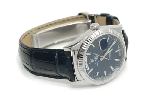 Wholesale Replica Rolex Day-date 36 118139 Caliber 3155 Automatic Movement 36mm White Gold Case Mens/unisex Watch - Image 8
