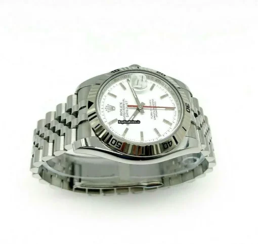 Wonderful Replicas Rolex Datejust Turn-o-graph 116264 Caliber 3135 Automatic Movement 36mm Steel Case Mens/unisex Watch - Image 5