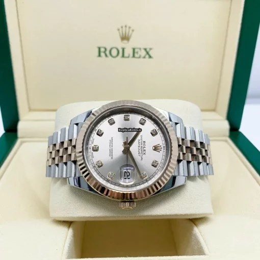 Beautiful Replica Rolex Datejust II 126331 Caliber 3235 Automatic Movement 41mm Gold/steel Case Mens/unisex Watch - Image 5