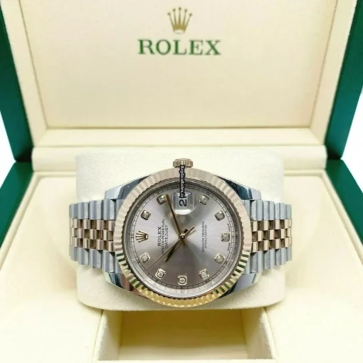 Beautiful Replica Rolex Datejust II 126331 Caliber 3235 Automatic Movement 41mm Gold/steel Case Mens/unisex Watch - Image 6