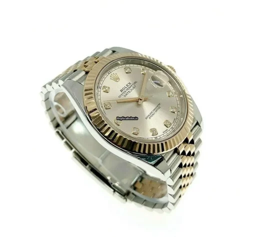 Beautiful Replica Rolex Datejust II 126331 Caliber 3235 Automatic Movement 41mm Gold/steel Case Mens/unisex Watch - Image 9