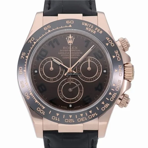 Top Replica Rolex Daytona 116515ln Caliber 4130 Automatic Movement 40mm Watch