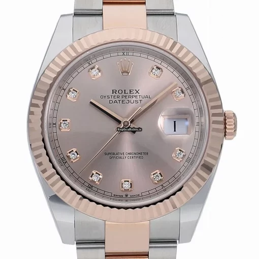 Durable Fake Rolex Datejust II 126331g Caliber 3235 Automatic Movement 41mm Gold/steel Case Watch