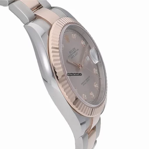 Durable Fake Rolex Datejust II 126331g Caliber 3235 Automatic Movement 41mm Gold/steel Case Watch - Image 3