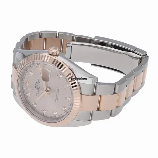 Durable Fake Rolex Datejust II 126331g Caliber 3235 Automatic Movement 41mm Gold/steel Case Watch - Image 5