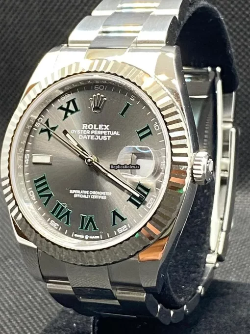 Incredible Copies Rolex Datejust 126334 Caliber 3235 Automatic Movement 41mm Steel Case Mens/unisex Watch - Image 8