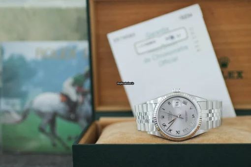 Incredible Replica Rolex Datejust 16234 Caliber 3135 Automatic Movement 36mm Steel Case Mens/unisex Watch - Image 14