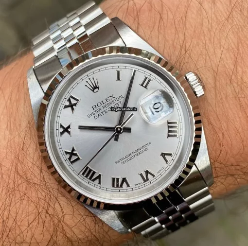 Incredible Replica Rolex Datejust 16234 Caliber 3135 Automatic Movement 36mm Steel Case Mens/unisex Watch - Image 2
