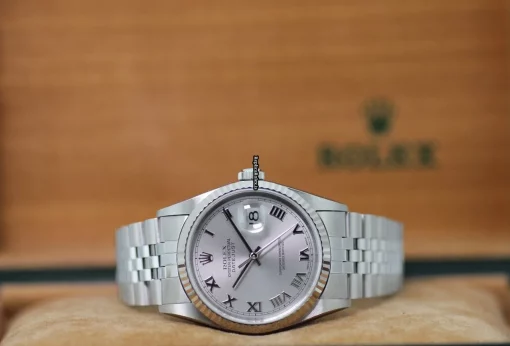 Incredible Replica Rolex Datejust 16234 Caliber 3135 Automatic Movement 36mm Steel Case Mens/unisex Watch - Image 4