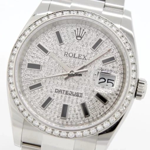 Durable Fake Rolex Datejust 126200 Caliber 3235 Automatic Movement 36mm Steel Case Mens/unisex Watch - Image 11