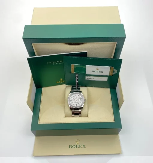 Durable Fake Rolex Datejust 126200 Caliber 3235 Automatic Movement 36mm Steel Case Mens/unisex Watch - Image 12