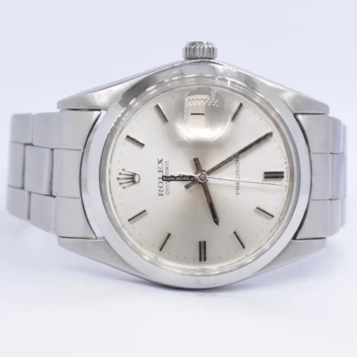 Well Made Copies Rolex Oyster Precision 6694 Caliber 1225 Manual Winding Movement 34x40mm Steel Case Mens/unisex Watch