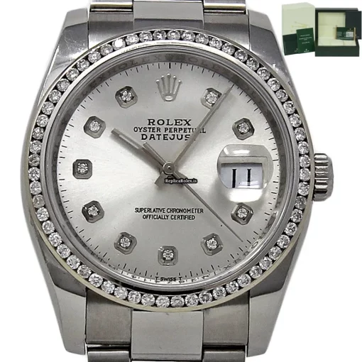 Popular Fakes Rolex Datejust 116200 Caliber 3135 Automatic Movement 36mm Steel Case Mens/unisex Watch