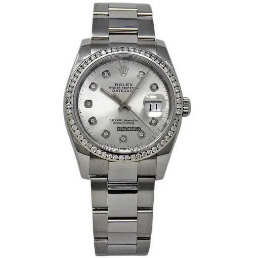 Popular Fakes Rolex Datejust 116200 Caliber 3135 Automatic Movement 36mm Steel Case Mens/unisex Watch - Image 2