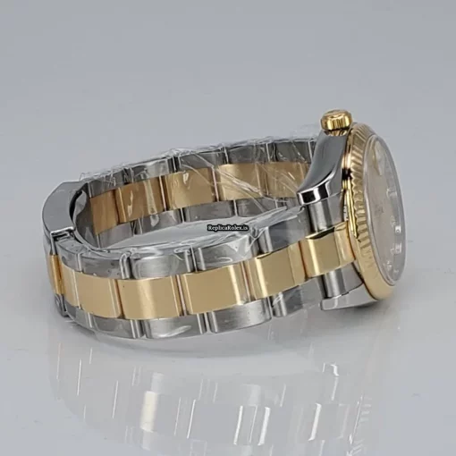 Appealing Replica Rolex Lady-datejust 178273 Caliber 2235 Automatic Movement 31mm Gold/steel Case Womens Watch - Image 3