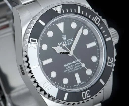 Lovely Fake Rolex Submariner 114060 Automatic Movement 40mm Steel Case Mens/unisex Watch - Image 3