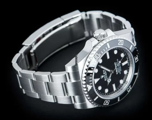 Lovely Fake Rolex Submariner 114060 Automatic Movement 40mm Steel Case Mens/unisex Watch - Image 5