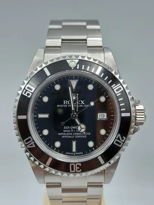 Inexpensive Replica Rolex Sea-dweller 4000 16600 Caliber 3135 Automatic Movement 40mm Steel Case Mens/unisex Watch - Image 10