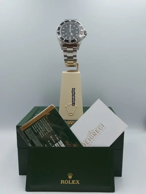 Inexpensive Replica Rolex Sea-dweller 4000 16600 Caliber 3135 Automatic Movement 40mm Steel Case Mens/unisex Watch - Image 11