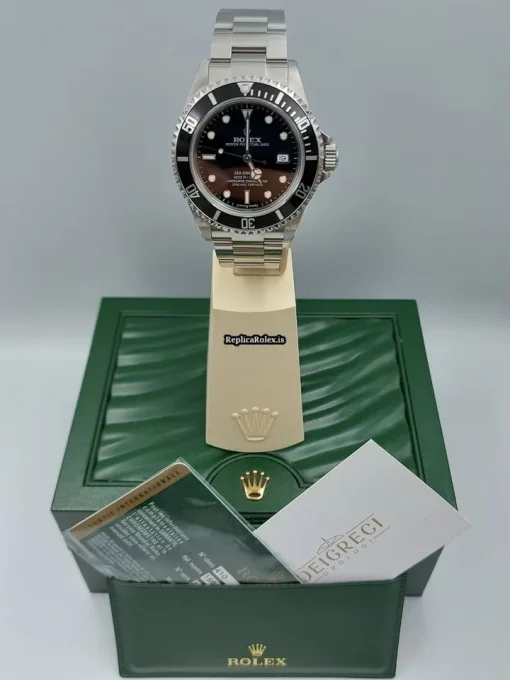 Inexpensive Replica Rolex Sea-dweller 4000 16600 Caliber 3135 Automatic Movement 40mm Steel Case Mens/unisex Watch - Image 12