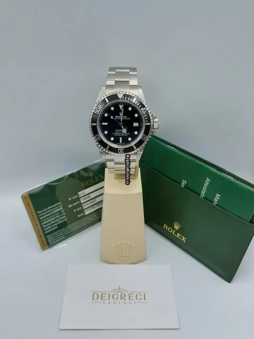 Inexpensive Replica Rolex Sea-dweller 4000 16600 Caliber 3135 Automatic Movement 40mm Steel Case Mens/unisex Watch - Image 13