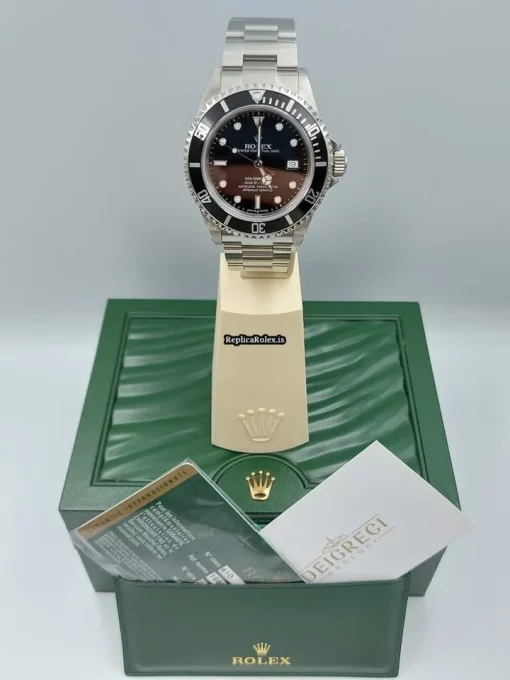 Inexpensive Replica Rolex Sea-dweller 4000 16600 Caliber 3135 Automatic Movement 40mm Steel Case Mens/unisex Watch - Image 14