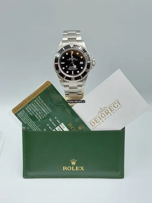Inexpensive Replica Rolex Sea-dweller 4000 16600 Caliber 3135 Automatic Movement 40mm Steel Case Mens/unisex Watch - Image 8