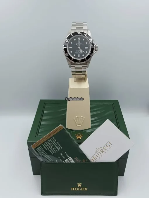 Inexpensive Replica Rolex Sea-dweller 4000 16600 Caliber 3135 Automatic Movement 40mm Steel Case Mens/unisex Watch - Image 9