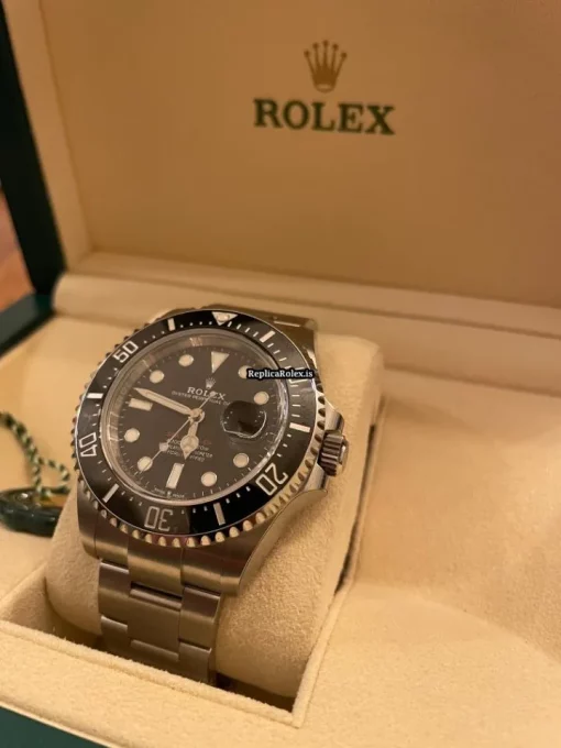 Cheap Replica Rolex Sea-dweller 126600 Caliber 3235 Automatic Movement 43mm Steel Case Mens/unisex Watch - Image 3
