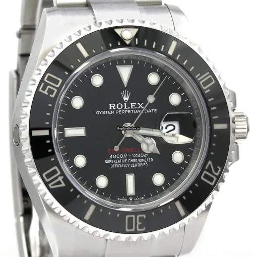 Cool Knockoff Rolex Sea-dweller 126600 Caliber 3235 Automatic Movement 43mm Steel Case Mens/unisex Watch - Image 2
