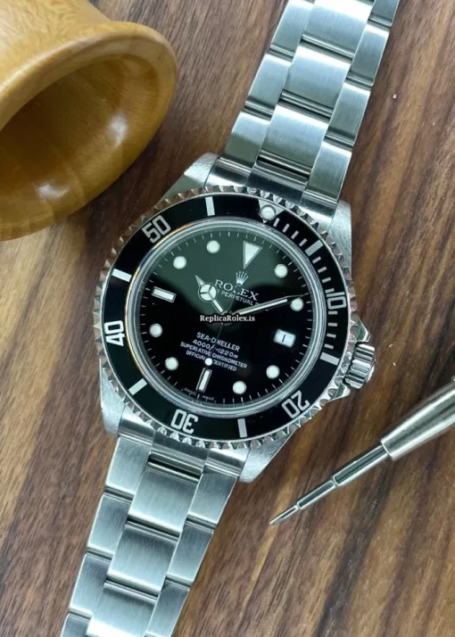 1:1 Replica Rolex Sea-dweller 4000 16600 Caliber 3135 Automatic Movement 40mm Steel Case Mens/unisex Watch