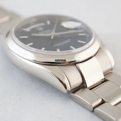 Nice Replica Rolex Day-date 36 118209 Caliber 3155 Automatic Movement 36mm White Gold Case Mens/unisex Watch - Image 4