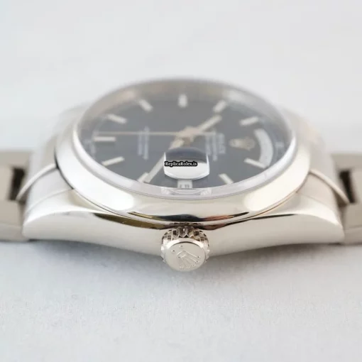Nice Replica Rolex Day-date 36 118209 Caliber 3155 Automatic Movement 36mm White Gold Case Mens/unisex Watch - Image 6