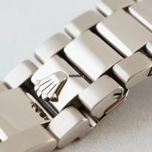Nice Replica Rolex Day-date 36 118209 Caliber 3155 Automatic Movement 36mm White Gold Case Mens/unisex Watch - Image 9