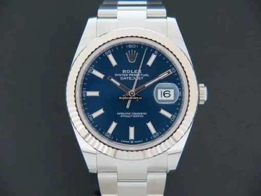 Inexpensive Fake Rolex Datejust 126334 Automatic Movement 41mm Gold/steel Case Mens/unisex Watch - Image 3