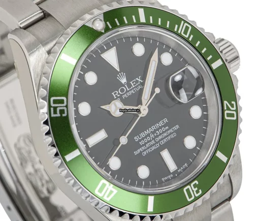 Superb Fake Rolex Submariner Date 16610lv Automatic Movement 40mm Steel Case Mens/unisex Watch - Image 4