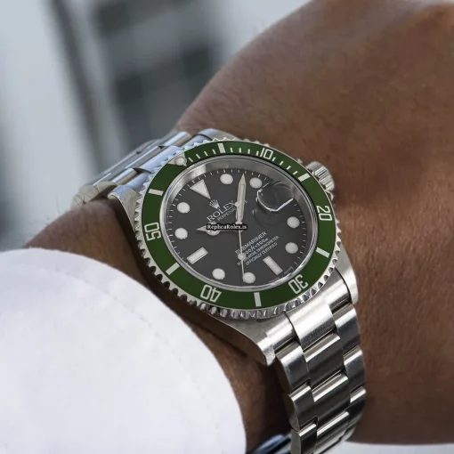 Superb Fake Rolex Submariner Date 16610lv Automatic Movement 40mm Steel Case Mens/unisex Watch - Image 8