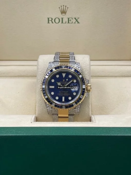Trustworthy Replica Rolex Submariner Date 116613lb Caliber 3135 Automatic Movement 40mm Gold/steel Case Mens/unisex Watch