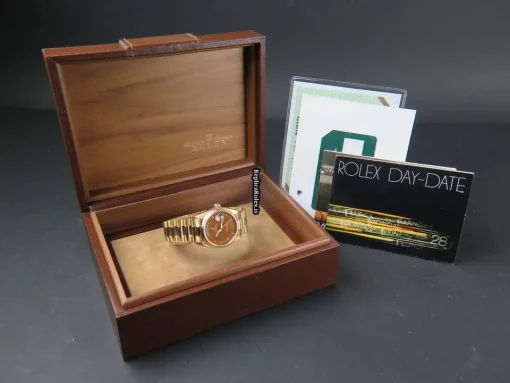 Marvellous Replica Rolex Day-date 36 18038 Automatic Movement 36mm Yellow Gold Case Mens/unisex Watch - Image 4