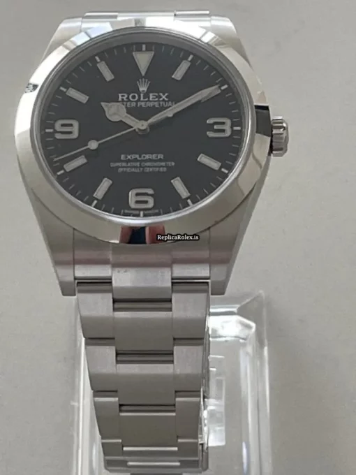 1:1 Replica Rolex Explorer 214270 Caliber 3132 Automatic Movement 39mm Steel Case Mens/unisex Watch - Image 12