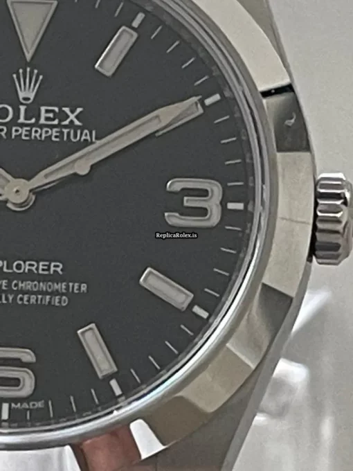 1:1 Replica Rolex Explorer 214270 Caliber 3132 Automatic Movement 39mm Steel Case Mens/unisex Watch - Image 13