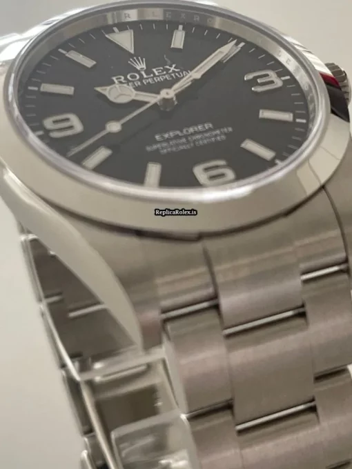 1:1 Replica Rolex Explorer 214270 Caliber 3132 Automatic Movement 39mm Steel Case Mens/unisex Watch - Image 14
