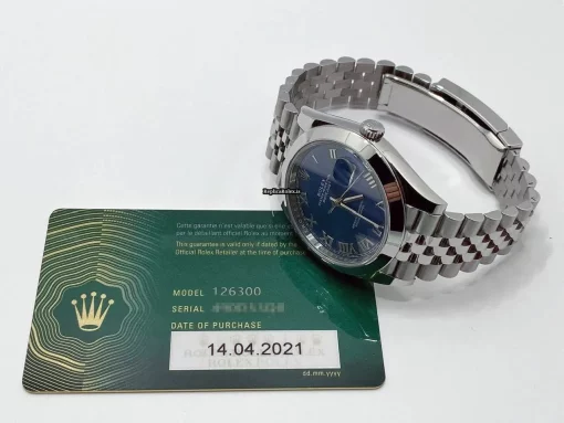 Superb Fake Rolex Datejust 126300 Caliber 3235 Automatic Movement 41x48mm Steel Case Mens/unisex Watch - Image 7